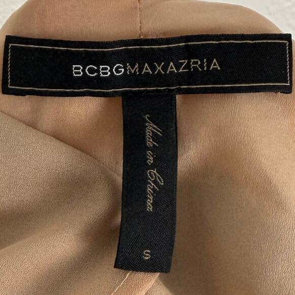 BCBGMaxazria Brieena Maxi Dress Blue Depths Combo Size Small - Picture 4 of 6